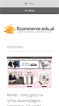 Mobile Screenshot of ecommerce.edu.pl