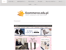 Tablet Screenshot of ecommerce.edu.pl